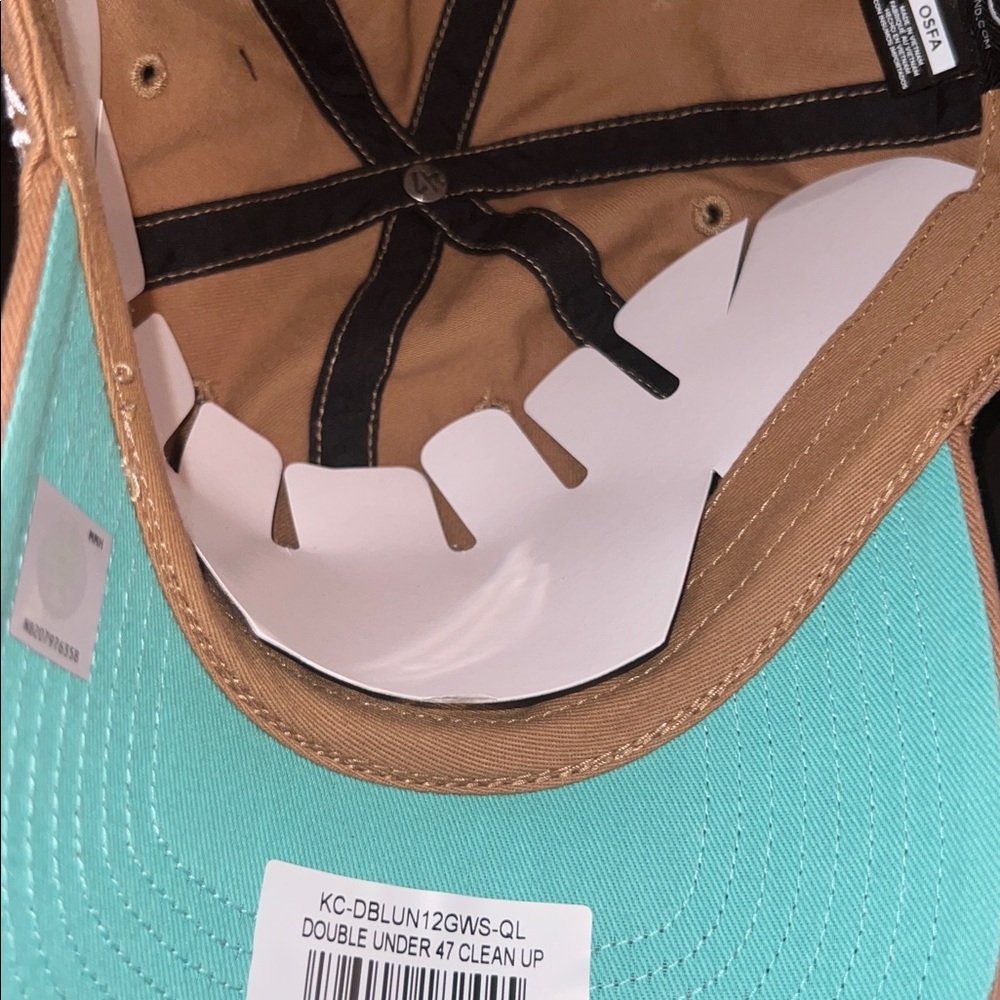 ‘47 Brand Double Under Clean Up New York Knicks Champions Cap, Tan/Brown, OS - Picture 10 of 11